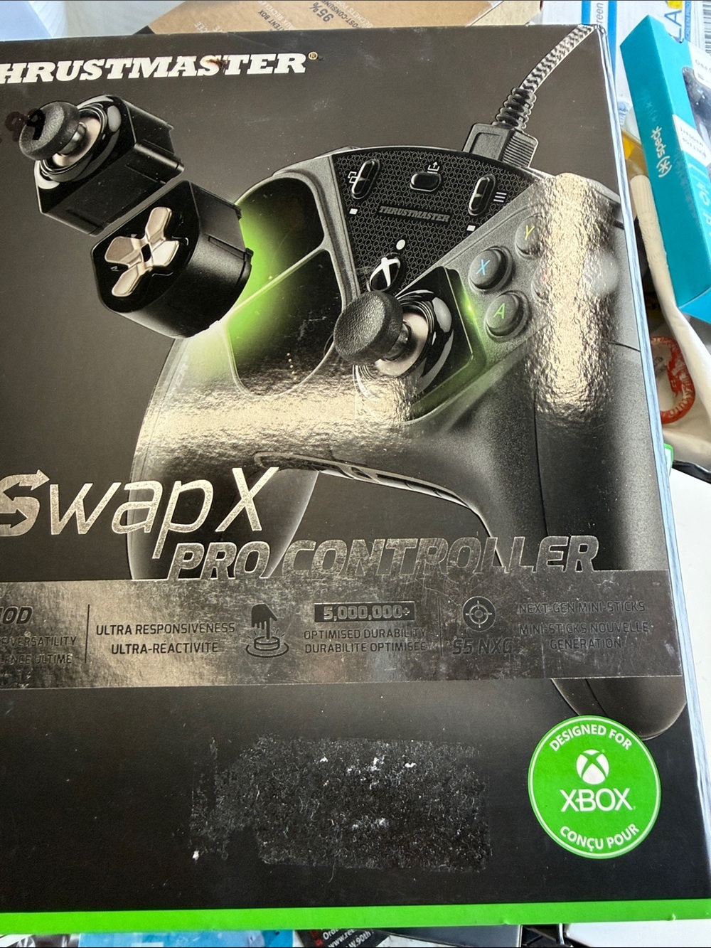 Thrustmaster Swap X Pro Controller for Xbox – Black/Green